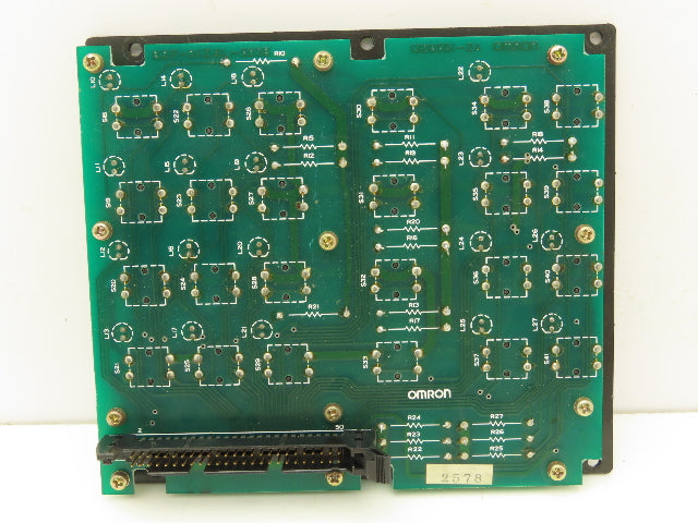 Omron TMC-40VE 503 HMI Operator Axis Control Panel Push Button B2F-24Z4L-503B