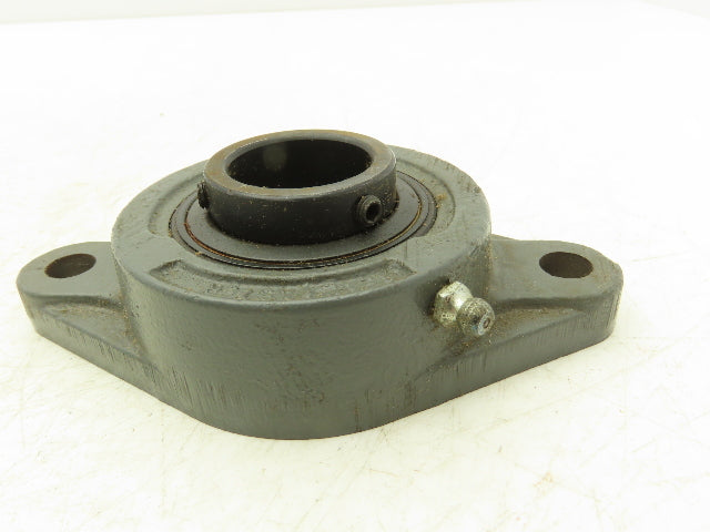 SealMaster SF-19 Flange Bearing 1 3/16" Bore 2 Bolt Mount 2-13 Bearing Insert