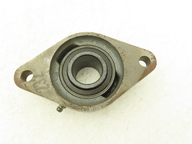 SealMaster SF-19 Flange Bearing 1 3/16" Bore 2 Bolt Mount 2-13 Bearing Insert