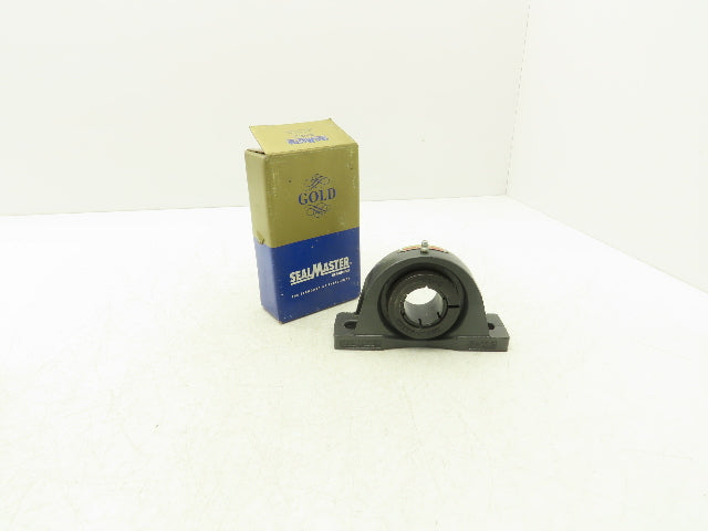 SealMaster NP-23T Pillow Block Ball Bearing 2 7/16" Bore 2 Bolt Base