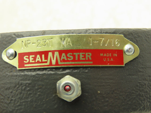 SealMaster NP-23T Pillow Block Ball Bearing 2 7/16" Bore 2 Bolt Base