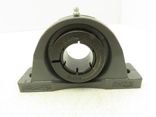 SealMaster NP-23T Pillow Block Ball Bearing 2 7/16" Bore 2 Bolt Base