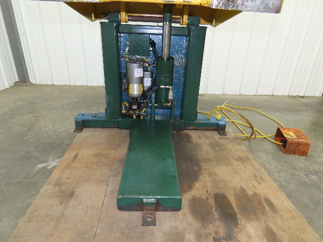 Southworth ZTU-2 Pan Style Container Tilter Lift Table Tipper 2000lbs 85° 40x49"