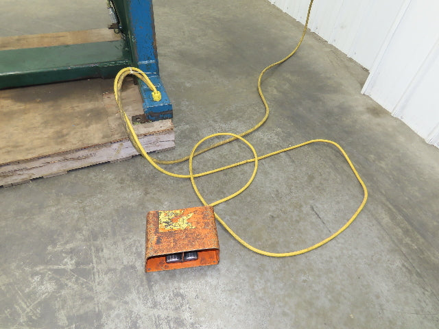 Southworth ZTU-2 Pan Style Container Tilter Lift Table Tipper 2000lbs 85° 40x49"