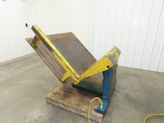 Southworth ZTU-2 Pan Style Container Tilter Lift Table Tipper 2000lbs 85° 40x49"