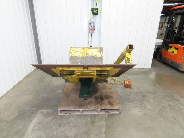Southworth ZTU-2 Pan Style Container Tilter Lift Table Tipper 2000lbs 85° 40x49"