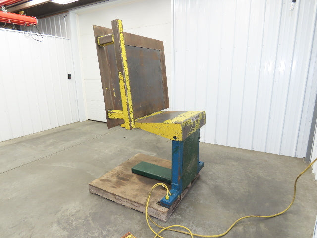 Southworth ZTU-2 Pan Style Container Tilter Lift Table Tipper 2000lbs 85° 40x49"