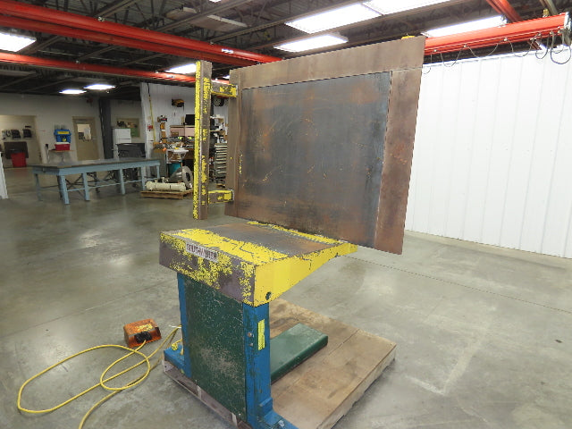 Southworth ZTU-2 Pan Style Container Tilter Lift Table Tipper 2000lbs 85° 40x49"