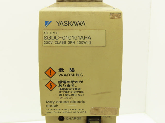 Yaskawa SGDC-010101ARA Drivepack Servo Unit 280-330VDC Input 0-230VAC 3Ph Output