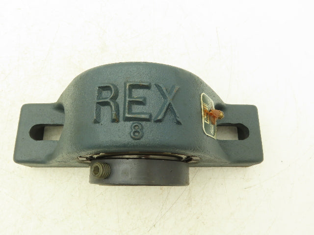 Rex Rexnord ZEP2208 Pillow Block Self Aligning Roller Bearings 2 1/2" Bore