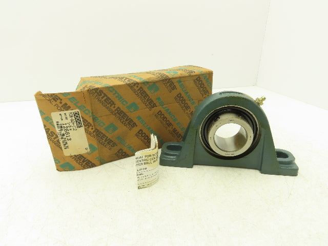 Dodge P2B-SCM-112 Pillow Block Bearing 1-3/4" Bore 2 Bolt Base