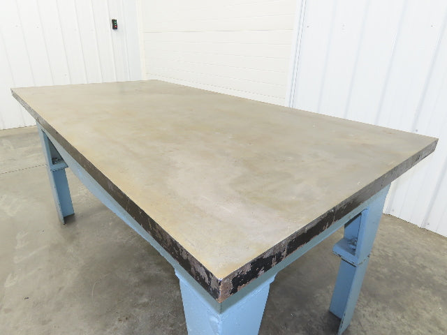 Vintage Precision Steel Welding Layout Table 72x36" Cast Iron 1-11/16" Thick Top