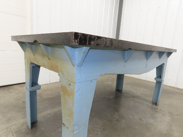 Vintage Precision Steel Welding Layout Table 72x36" Cast Iron 1-11/16" Thick Top