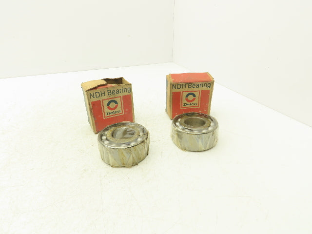 NDH NDH 5307 Ball Bearing Double Row 35mm-ID x 80mm-OD x 34.9mm-Width Lot Of 2