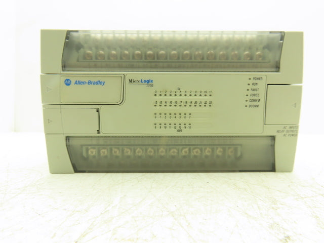 Allen Bradley 1762-L40AWA MicroLogix 1200 PLC Input Output Module Ser C Rev H
