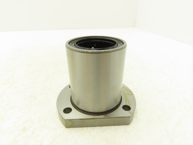OZAK LFT40BUU Flange Linear Bearing 40mm-ID x 60mm-OD x 80mm-L 4 Bolt Flange