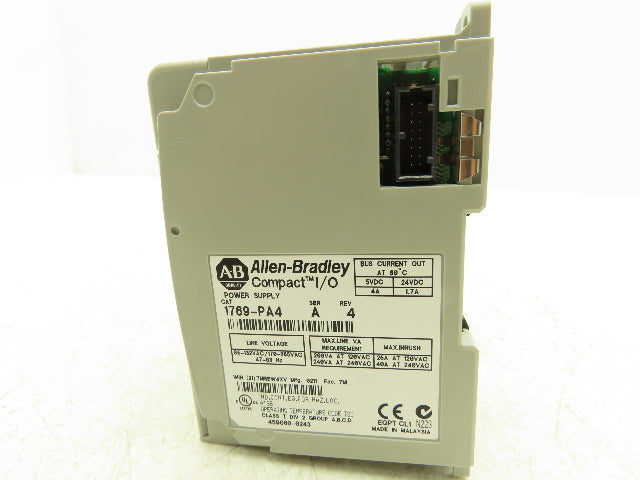 Allen Bradley 1769-PA4 Compact I/O PLC Power Supply Ser A Rev 4