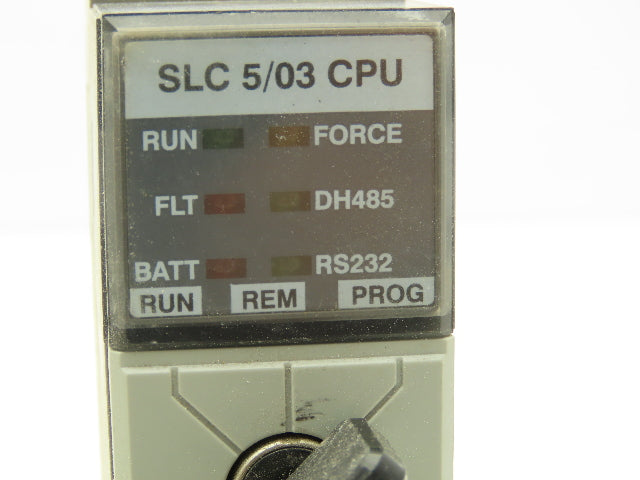 Allen Bradley 1747-L532 SLC 500 5/03 CPU Processor 16K Memory Ser E Rev 8