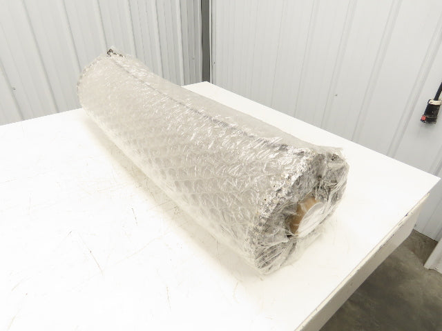 Lumsden 80 Micron Food Grade Oil Filter Oven Fryer Conveyor Belt 37.5"W 13' 7"L