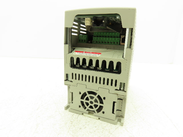 Allen Bradley 22B-D4P0N104 PowerFlex 40 VFD 2Hp 460V 3Ph w/ Ethernet-IP Adapter
