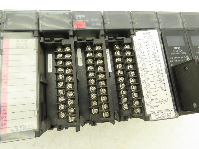 GE Fanuc I/O Input Output Slot Rack Assembly With Backplane CPU Bus *Read