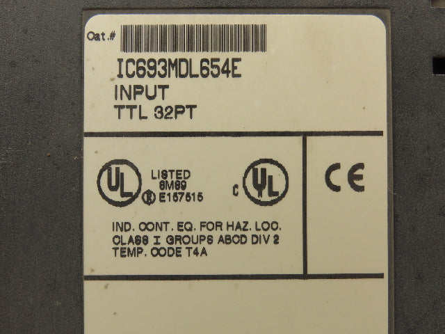 GE Fanuc I/O Input Output Slot Rack Assembly With Backplane CPU Bus *Read