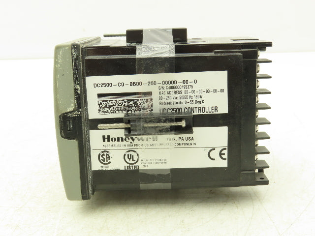Honeywell DC2500-C0-0B00-200-00000-00-0 UDC2500 Temperature Controller Module