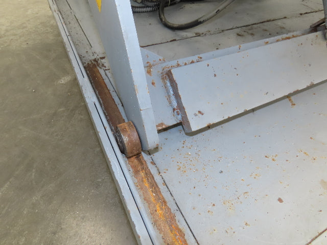 Pentalift Hydraulic Scissor Lift Table 36" Tilt Top 58" X 48" 115 Volt 3000lbs