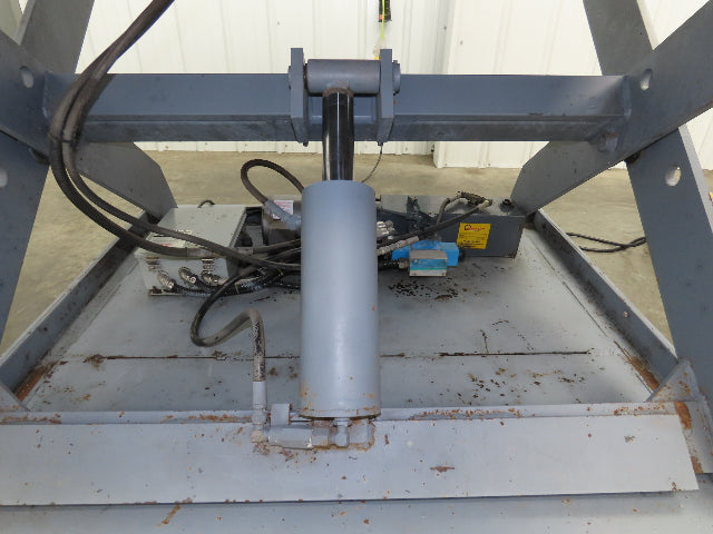 Pentalift Hydraulic Scissor Lift Table 36" Tilt Top 58" X 48" 115 Volt 3000lbs