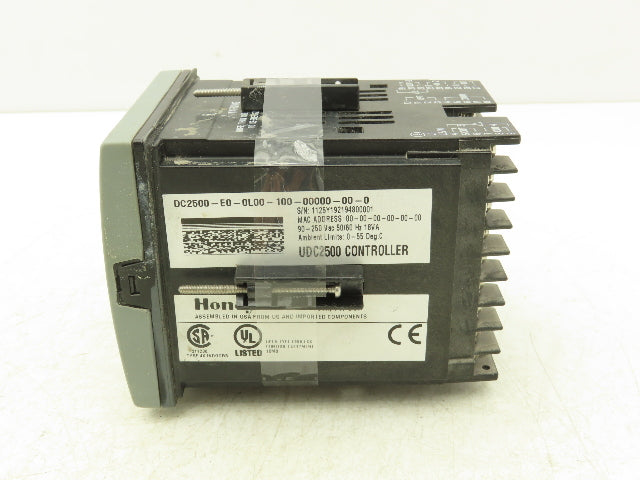 Honeywell DC2500-E0-0L00-100-00000-00-0 UDC2500 Temperature Controller Module