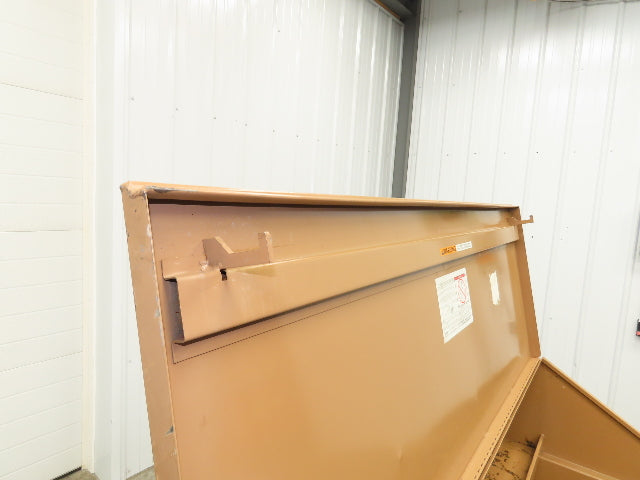 Knaack 3068 Jobsite Tool Chest 60x24x28" Box Shelf Slope Top Lid Top Steel