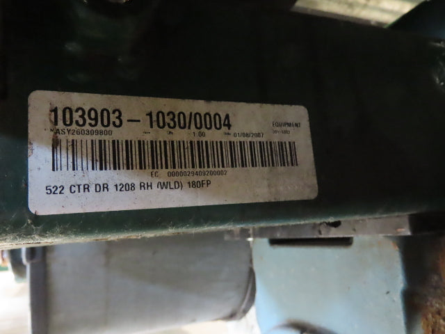 Dematic 42"x 60' Accumulating Roller Conveyor Belt Drive 40"BF 230/460V 175FPM