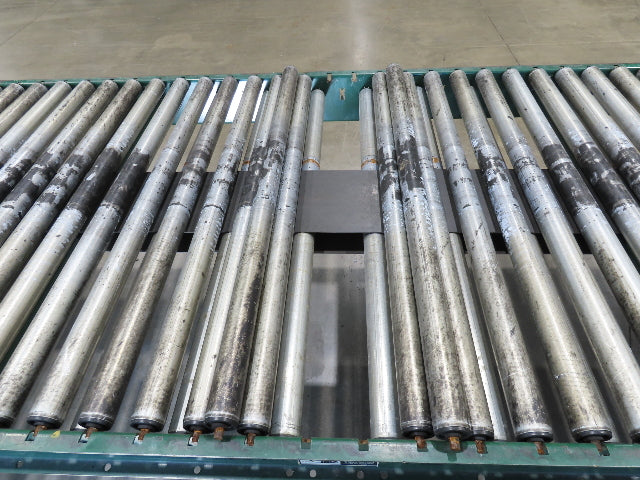 Dematic 42"x 60' Accumulating Roller Conveyor Belt Drive 40"BF 230/460V 175FPM