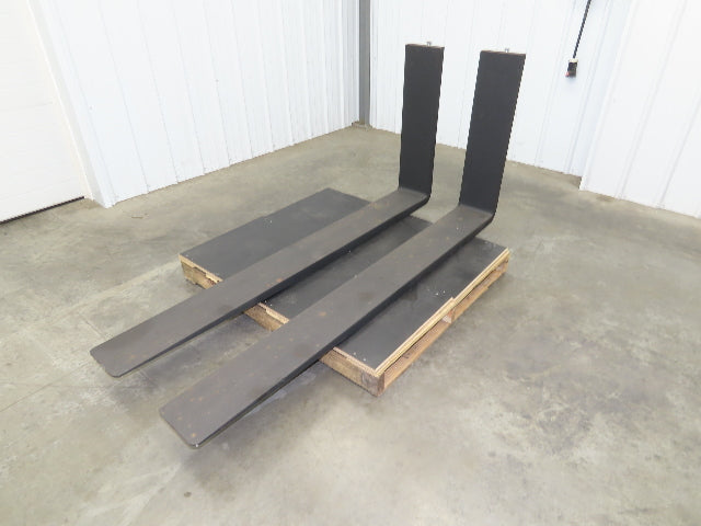 Cascade B4Q72SD Lumber Forks 8x2x72" Class 4 Steel Forklift 25" Carriage 1-Pair