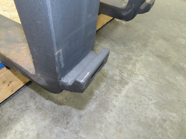 Cascade B3H72SD Lumber Forks 4x2x72" Class 3 Steel Forklift 20" Carriage 8400lbs