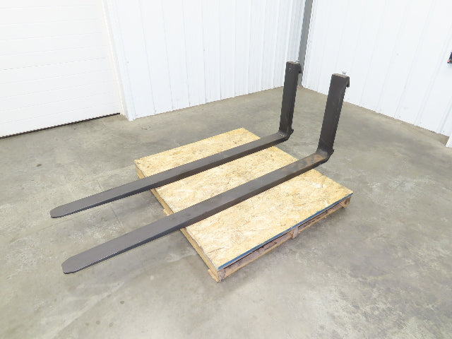 Cascade B3H72SD Lumber Forks 4x2x72" Class 3 Steel Forklift 20" Carriage 8400lbs