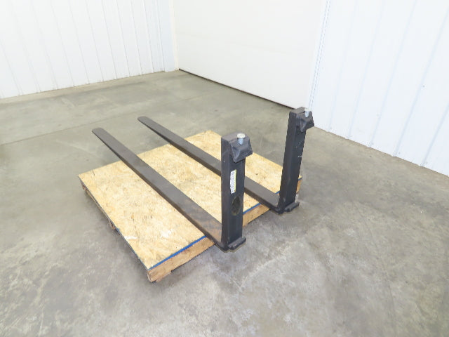 Cascade B3H72SD Lumber Forks 4x2x72" Class 3 Steel Forklift 20" Carriage 8400lbs
