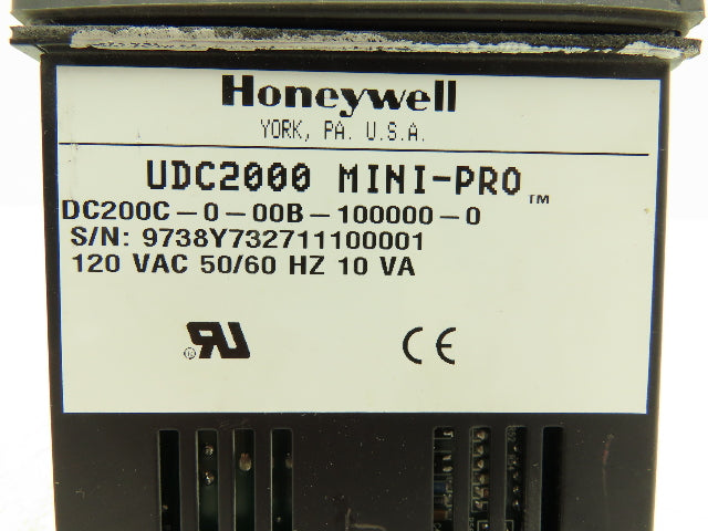 Honeywell DC200C-0-00B-100000-0 UDC2000 Mini Pro Digital Temperature Controller