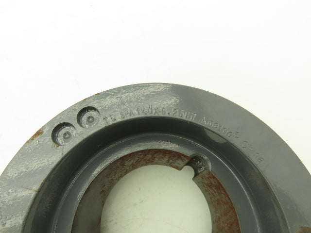 Ametric TL SPA140x6.2517 Pulley 6 Groove 145mm-OD x 95mm-W A Belt Section