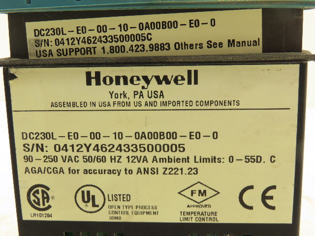 Honeywell DC230LE000100A00B00E00 UDC2000 Mini Pro Digital Temperature Controller