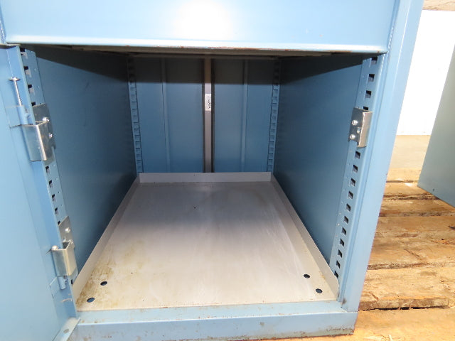 Lista Workbench Wood Top 72x30" 5 Drawer 22"W Tool Storage Cabinet 29-1/2"H