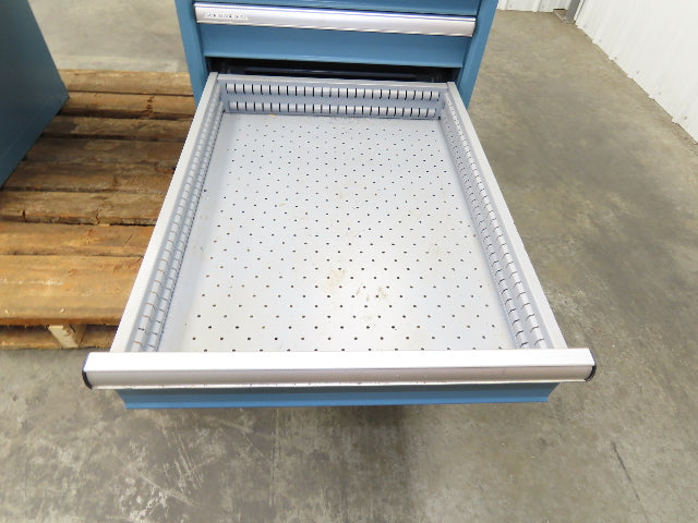 Lista Workbench Wood Top 72x30" 5 Drawer 22"W Tool Storage Cabinet 29-1/2"H