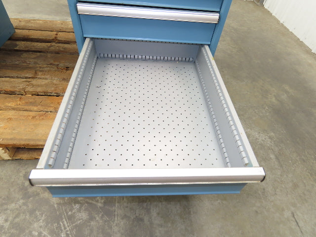 Lista Workbench Wood Top 72x30" 5 Drawer 22"W Tool Storage Cabinet 29-1/2"H