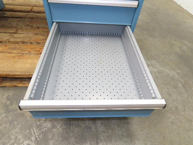 Lista Workbench Wood Top 72x30" 5 Drawer 22"W Tool Storage Cabinet 29-1/2"H