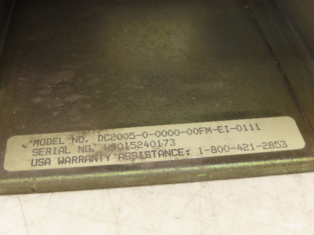 Honeywell DC2005-0-0000-00FM-EI-0111 UDC2000 Digital Temperature Controller