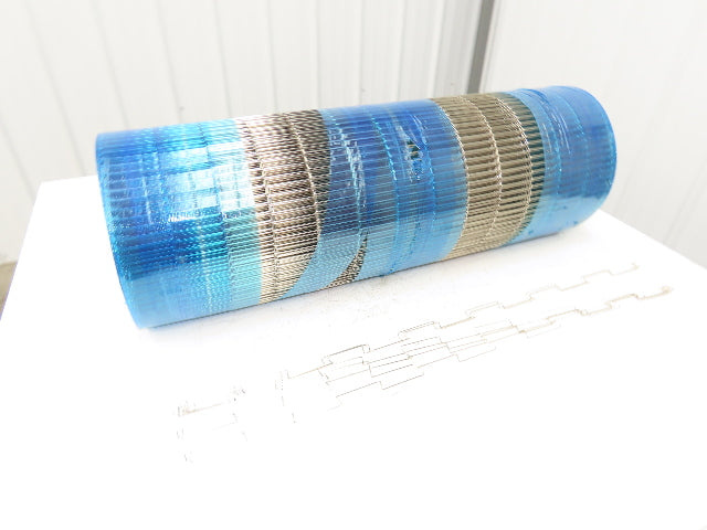 Lumsden 34"x 50' Flat Flex Stainless Wire Conveyor Belt Sanitary 1/2x.072 13SP