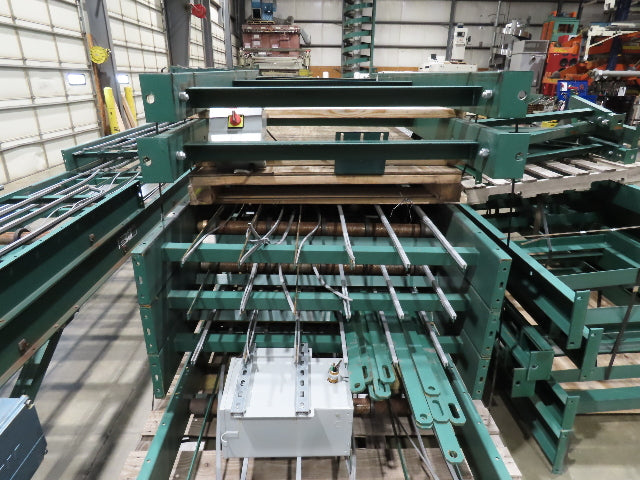 47"W MatTop Roller Belt Conveyor 44"BF 42"Belt 15Hp 3PH 79' + 83' Lot of 2