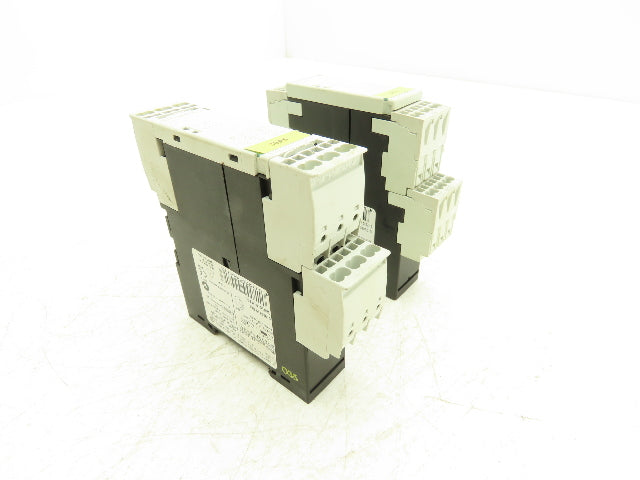 Siemens 3RN1010-2CB00 Thermistor Motor Protector 24V AC/DC 1NO 1NC Lot of 2