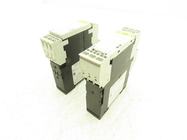 Siemens 3RN1010-2CB00 Thermistor Motor Protector 24V AC/DC 1NO 1NC Lot of 2