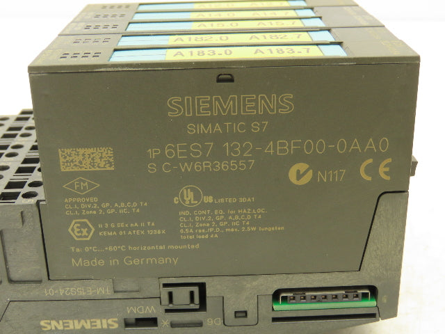 Siemens 6ES7 151-1AA05-0AB0 Profibus ET200 Various DI/D0 & Other Terminal Module